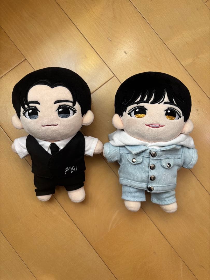⭐︎ロウン MAN &BOY ぬいぐるみ（2体）と着せ替え服、靴セット - メルカリ