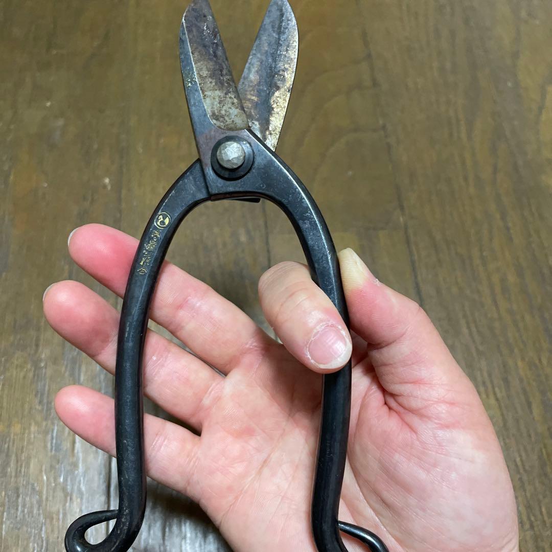 名工國治作花切り鋏 國治作木屋清合華鋏 花鋏 お花 生花 お稽古 華道