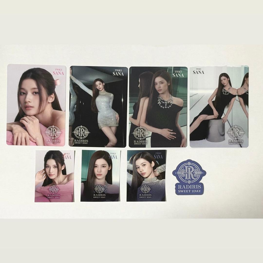 サナ RADIRISカラコン トレカステッカーセット - メルカリ