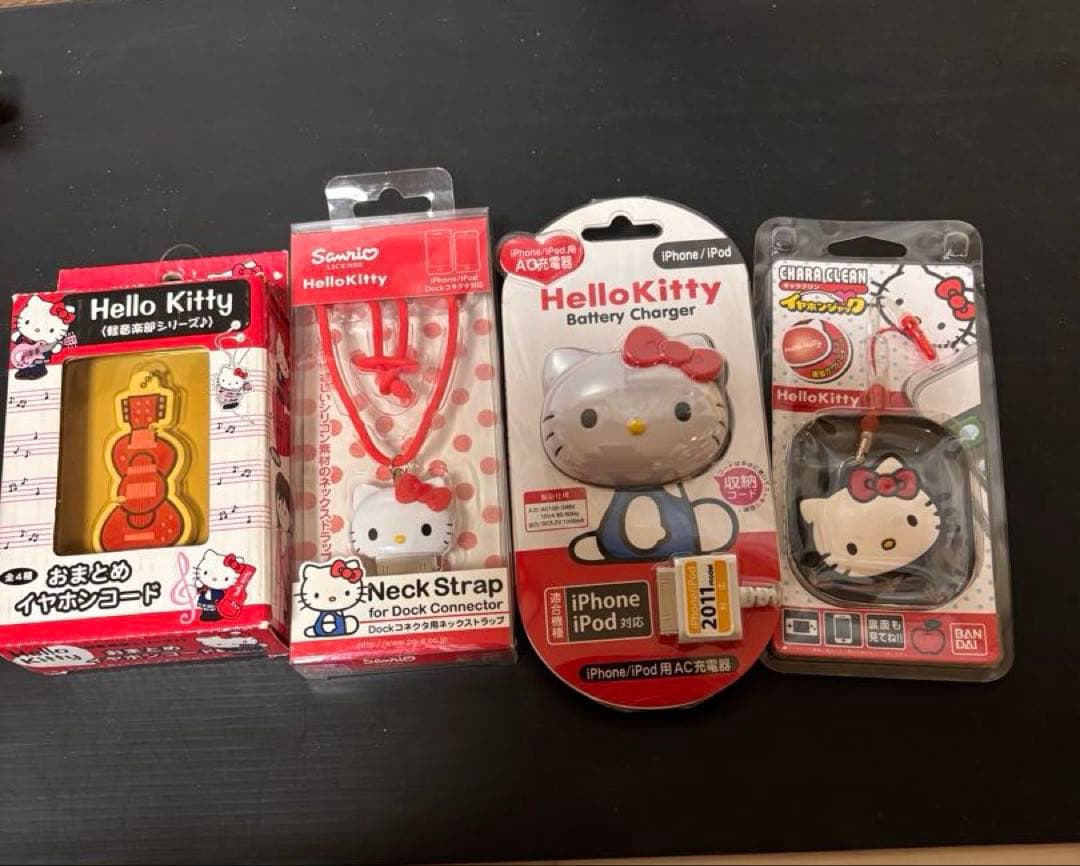 レア❣️新品未開封！入手困難！ハローキティ スマホ関係4点セット sanrio（サンリオ） Xperia 5 IV SO-54C ケース ハード xperia5iv