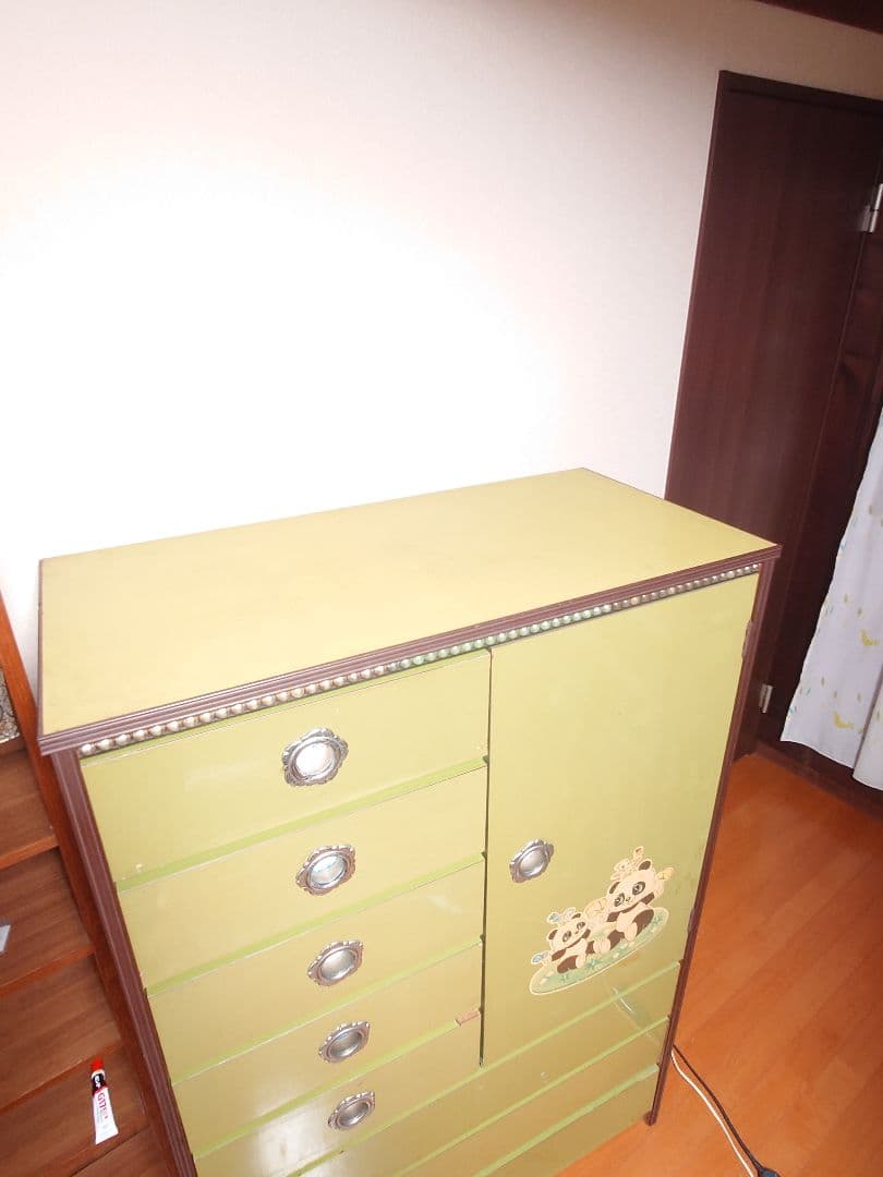 昭和レトロ パンダ タンス - メルカリ