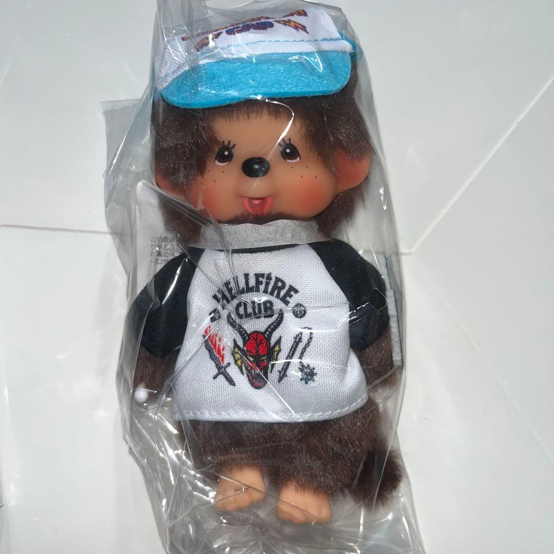 新品未使用 モンチッチ キーチェーン ストレンジャーシングス コラボ