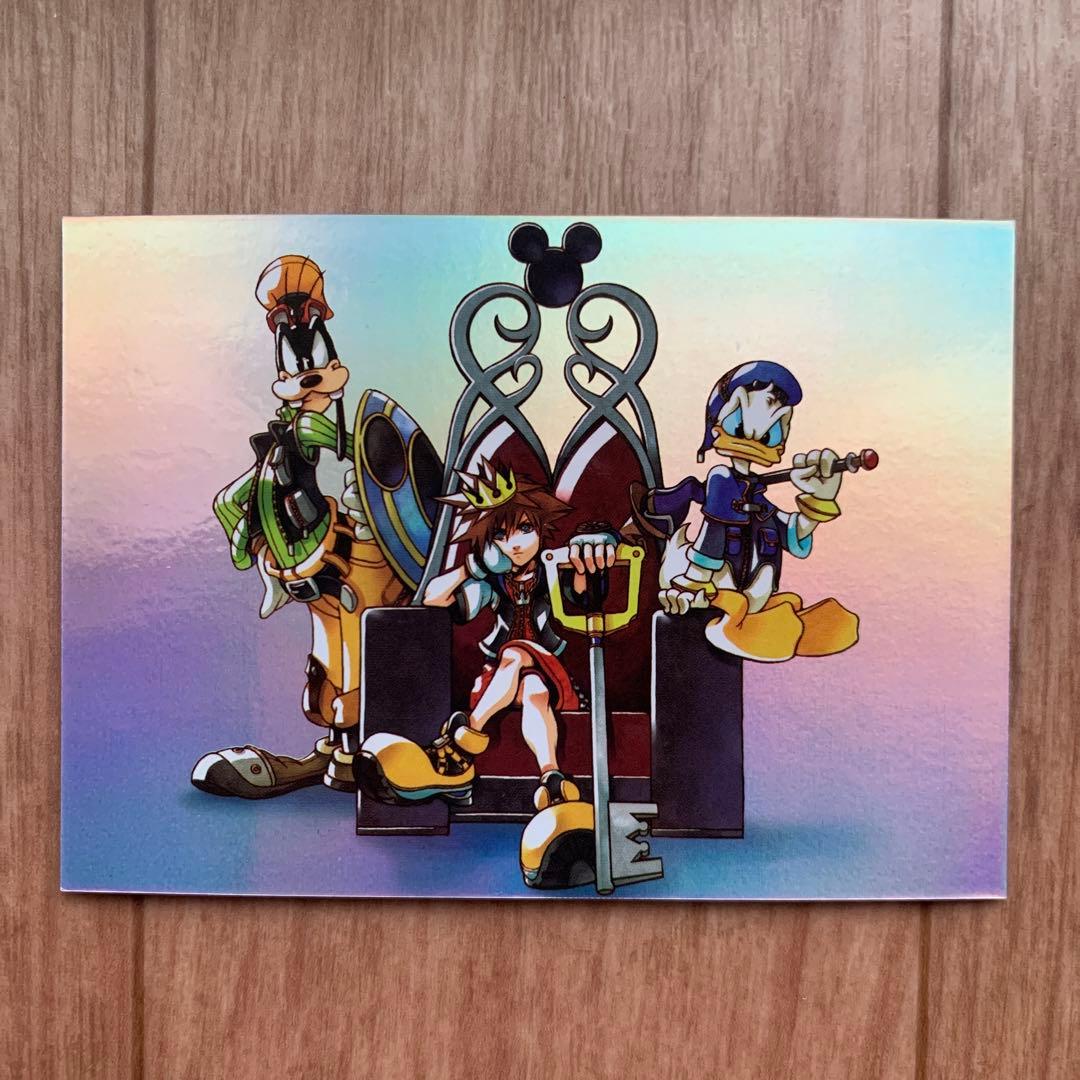 キングダムハーツ アートミュージアム キングダムレア 玉座 ホロ キラ