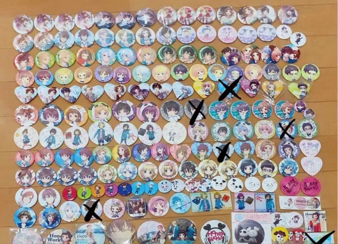 アニメキャラクター バッジセット 約100個以上 アイアップ公式通販】TVアニメ『3年Z組銀八先生』 ぷちふれ