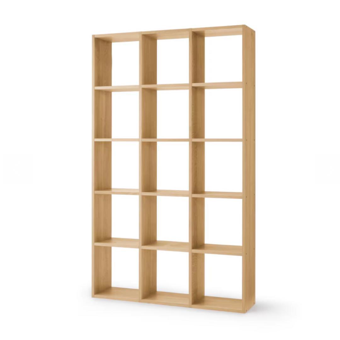 無印良品　スタッキングシェルフ　オーク材 スタッキングシェルフ・追加2段・オーク材 | 無印良品