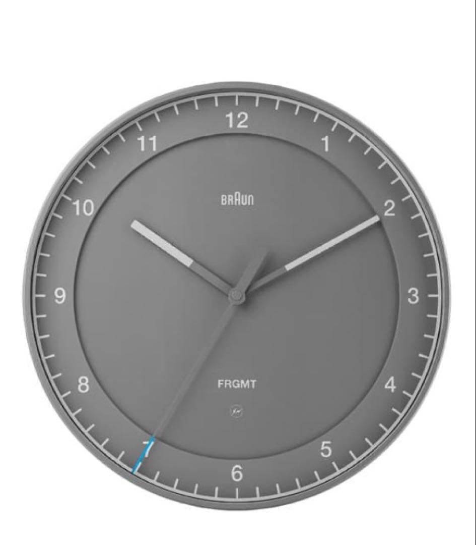 Braun×Fragment クロックコレクション　グレー Acquire | Isetan and Fragment team up on a limited edition Braun