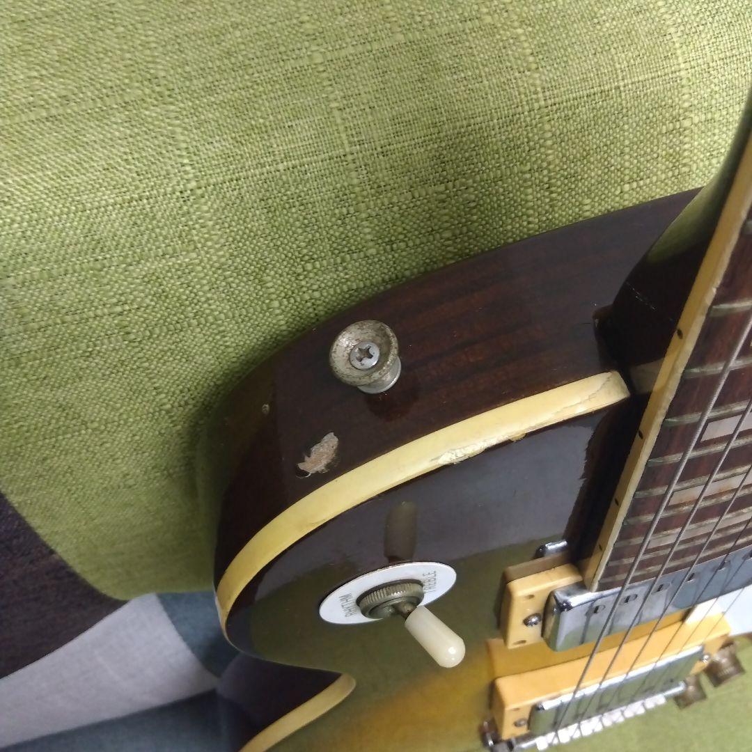 現品限り Fresher レスポールタイプ エレキギター サンバースト - メルカリ