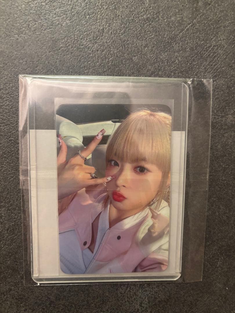 K-POP タレントカード サノク　ウンチェ ルセラフィム ウンチェ Crazy サノク 事前収録 トレカ - メルカリ