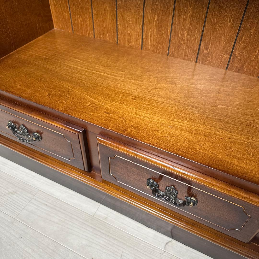 カリモク コロニアル 本棚 書棚 ブックシェルフ オープンシェルフ i1-2