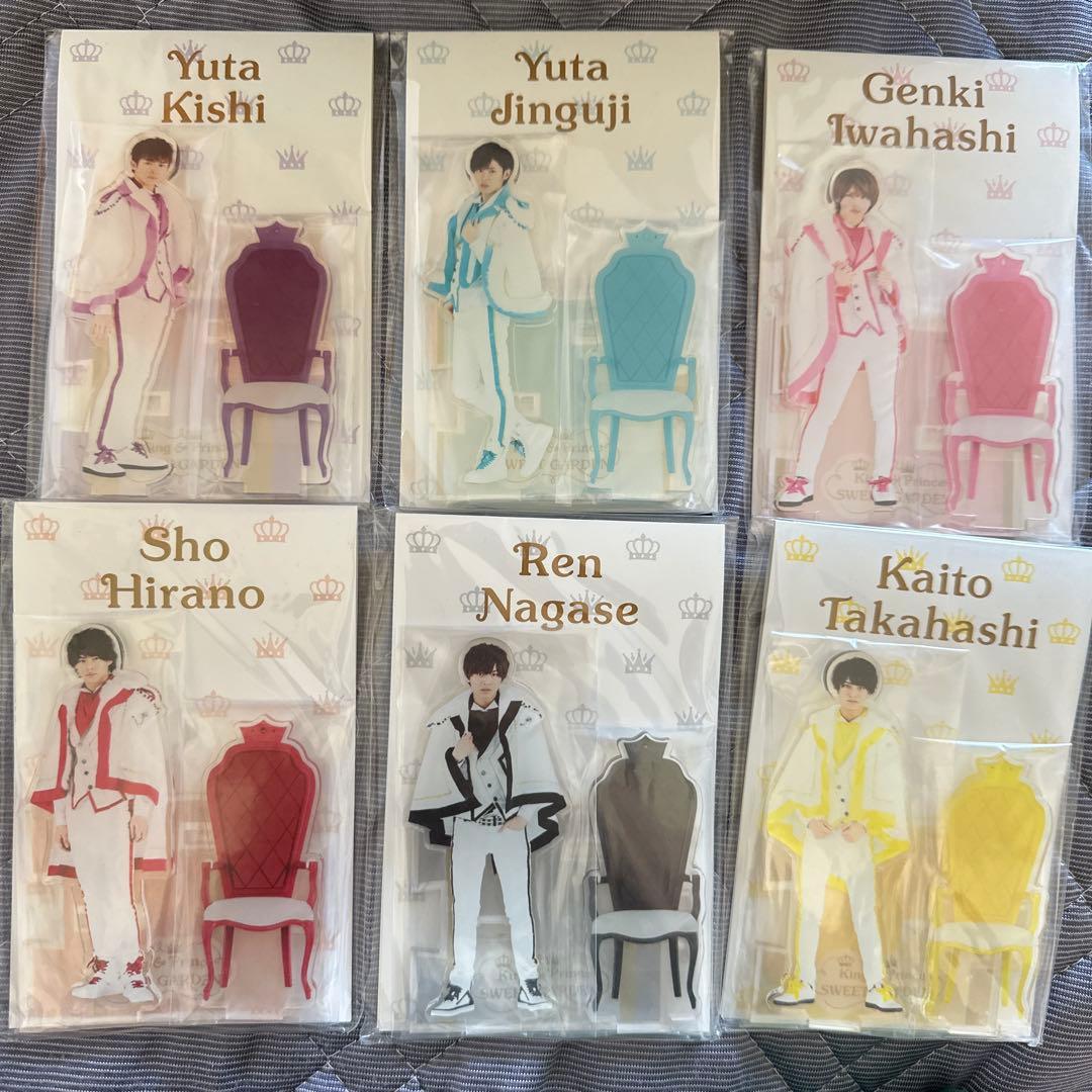 ジャニーズ アクリルスタンド 6体セット Z/X -Zillions of enemy X- Z/X iDOL Project GALAXi LiVE HOP！STEP