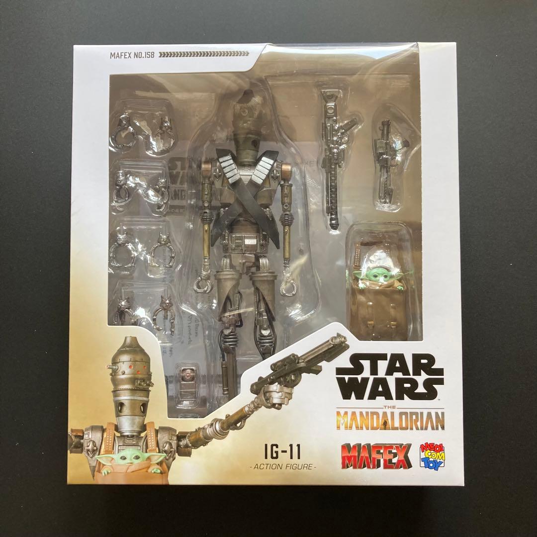 マフェックスNo.158 MAFEX IG-11 マンダロリアン　スターウォーズ Amazon | MAFEX マフェックス No.158 The Mandalorian IG-11 全高約