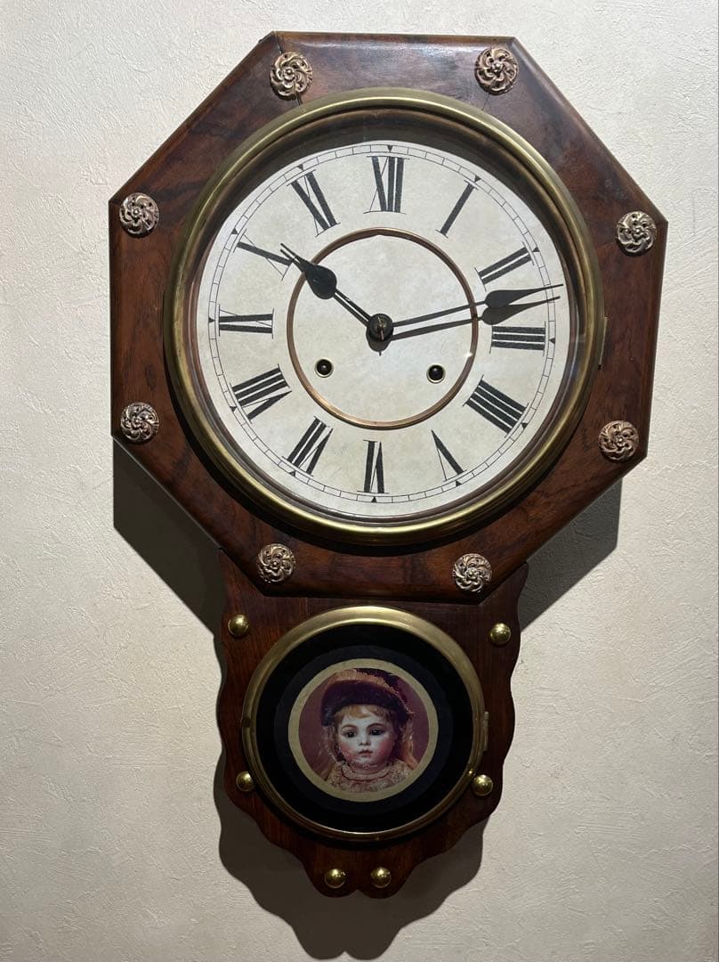 ウォーターベリー社製　八角型掛時計 ウォーターベリー社製 八角型掛時計 - メルカリ