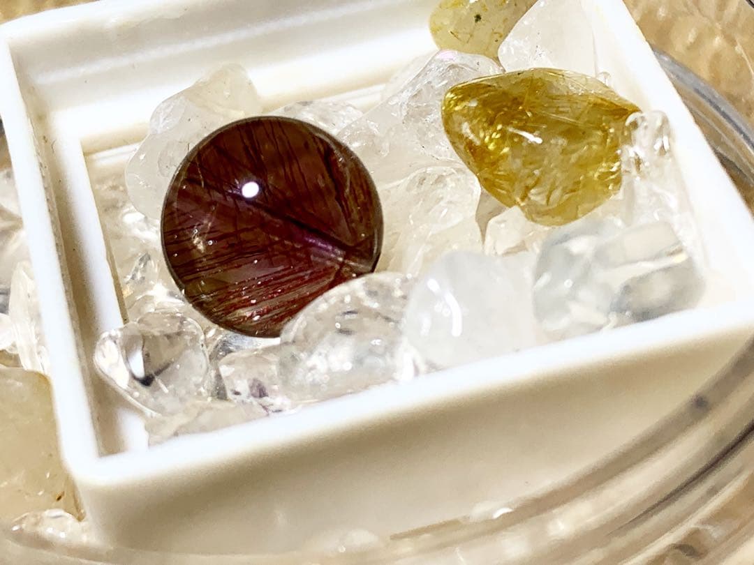 グラデーションスーパーセブン♡透明度高め10mm前後