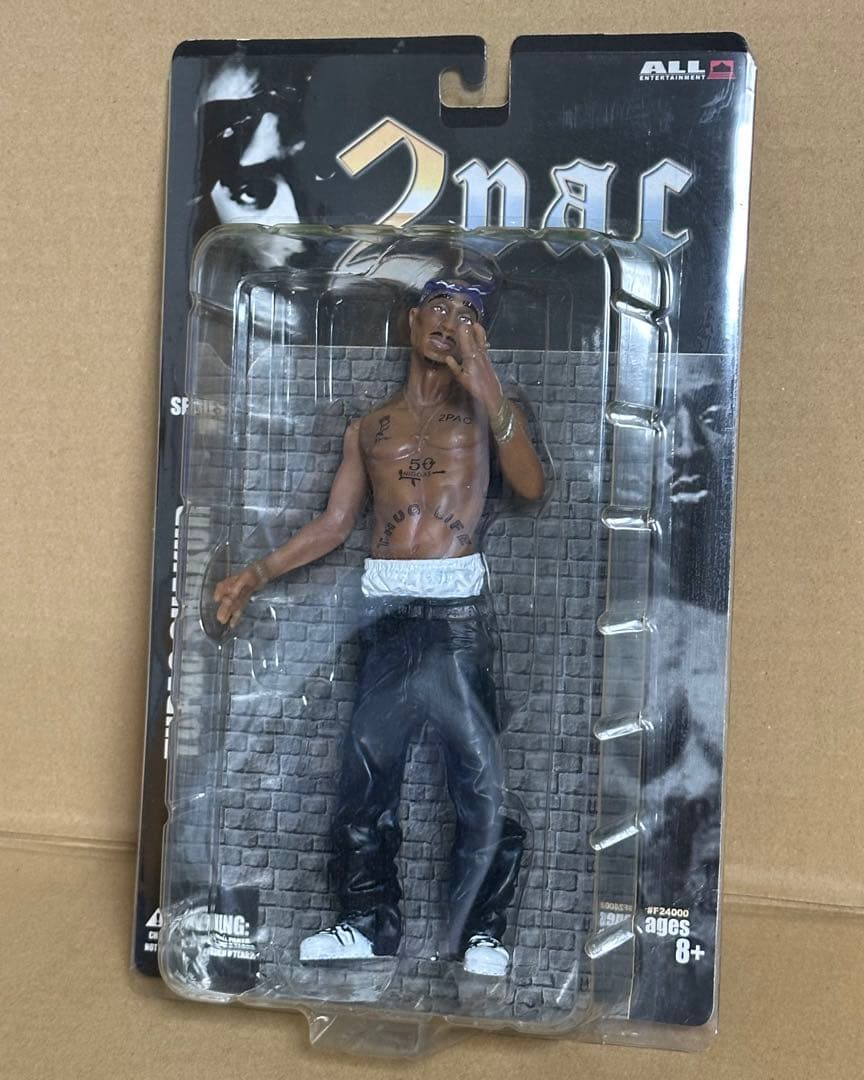 激レア 2PAC SHAKUR 2パック シャクール フィギュア　新品未開封 Rap Hip Hop Legend Tupac 2Pac Shakur Action Figure Ornament