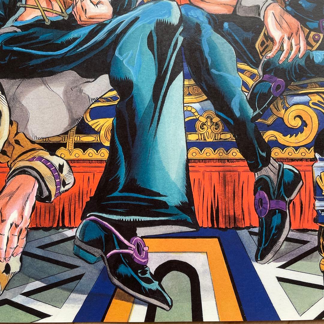 荒木飛呂彦原画展 ジョジョ展 B2ポスター 第5部 ジョジョの奇妙な冒険