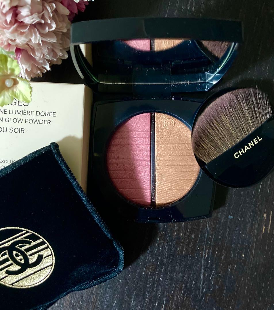 シャネル レベージュ ヘルシー ゴールデングロウパウダー エクラ ドゥ ソワール 試してみた】レベージュヘルシーゴールデングロウパウダー CHANELの