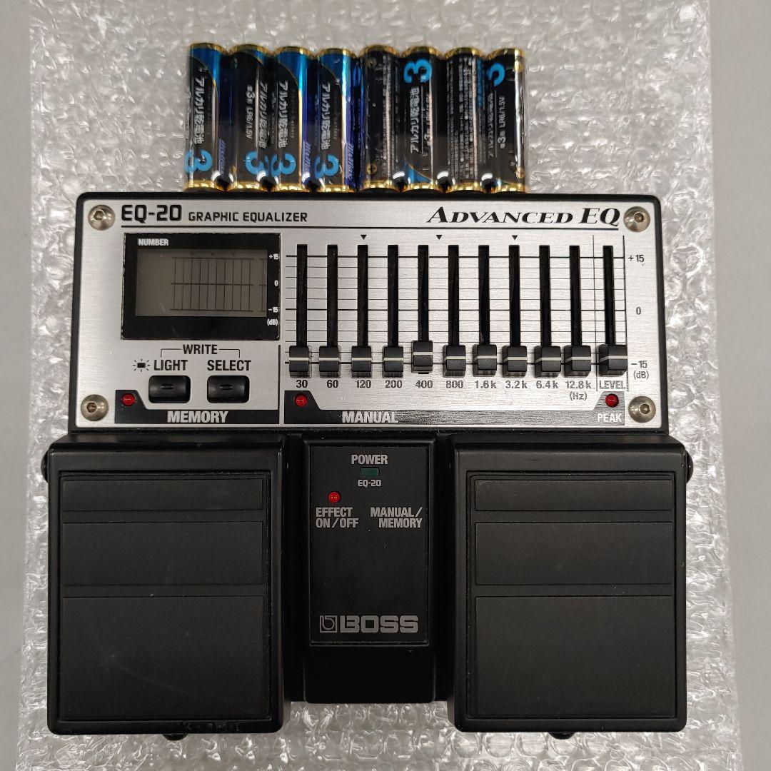 509294　BOSS EQ-20 グラフィック イコライザー BOSSのグラフィック イコライザー、EQ-20を買取致しました。