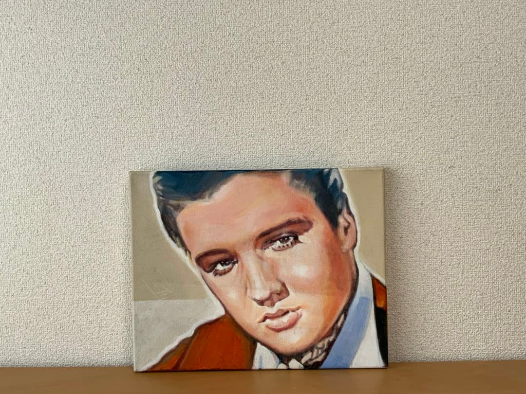 絵画『エルヴィス・プレスリー(カラー)』ヘイ平山画 Elvis Presley / エルヴィス プレスリー「ポップアートパネル Keetatat