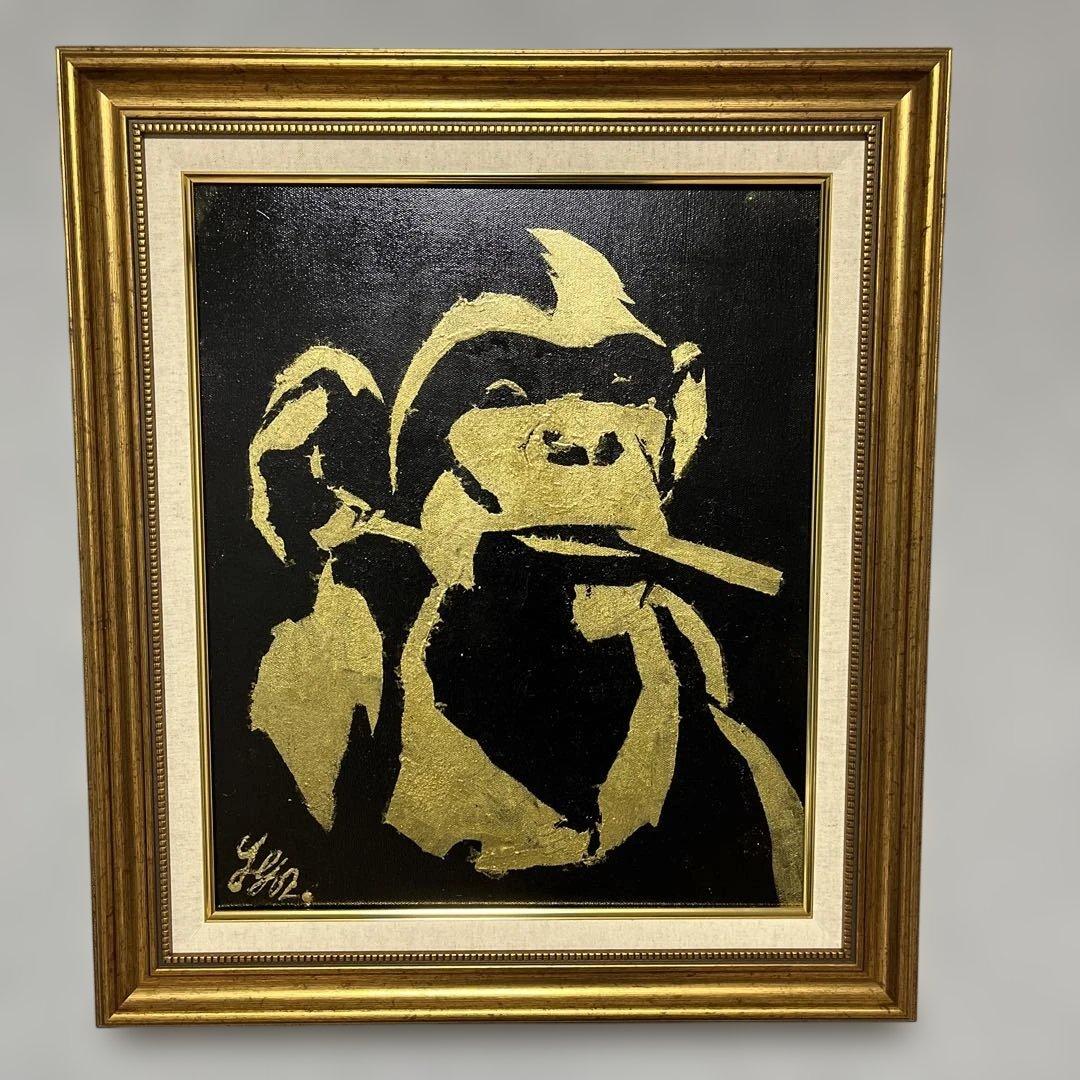 猿のゴールド肖像画 マックス「美術鑑定家としての猿たち」を超解説！なんの絵を見ているの