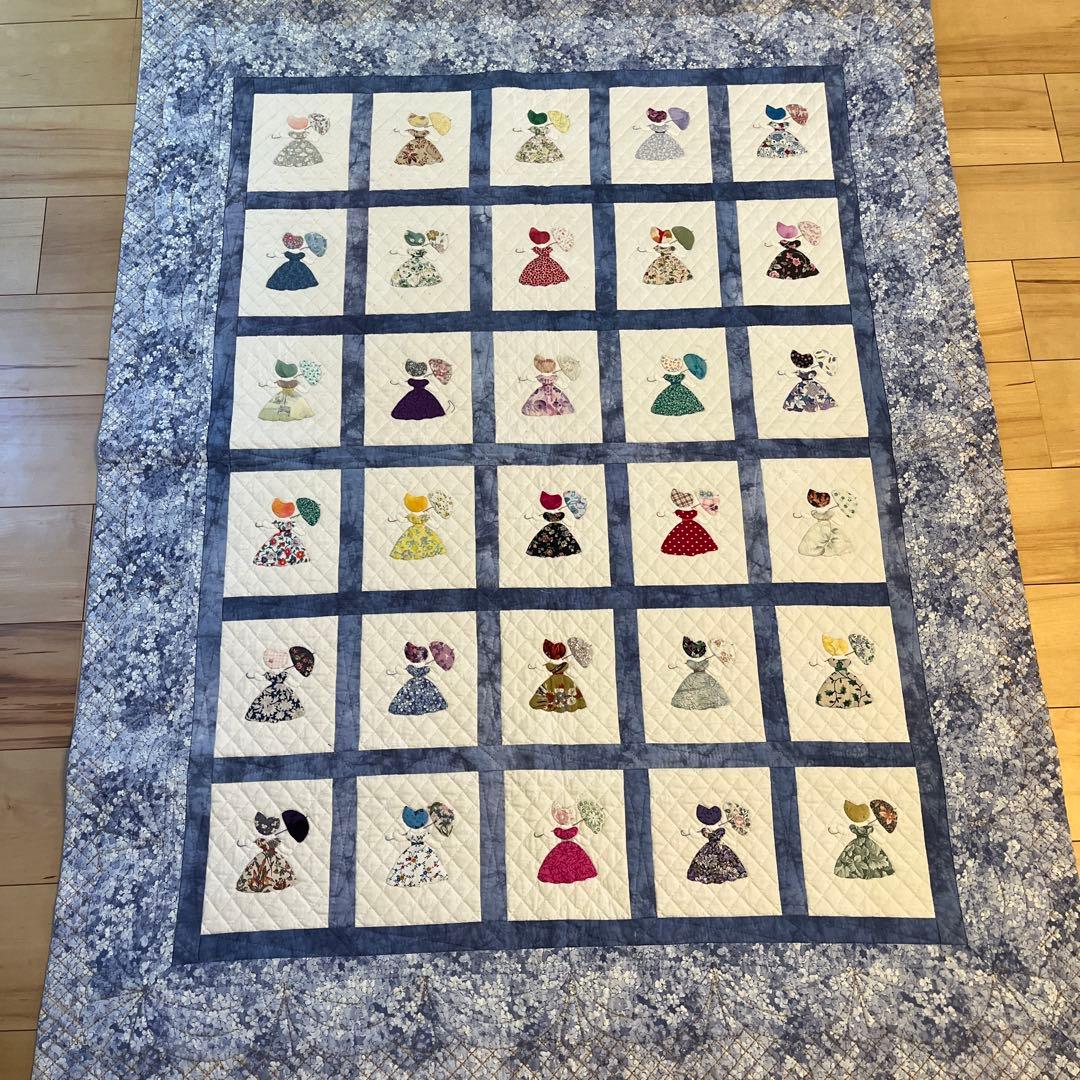 ハンドメイド　パッチワーク作品　タペストリー　プレイマット　新品未使用品 パッチワークキルト タペストリー ハンドメイド マット｜Yahoo!フリマ