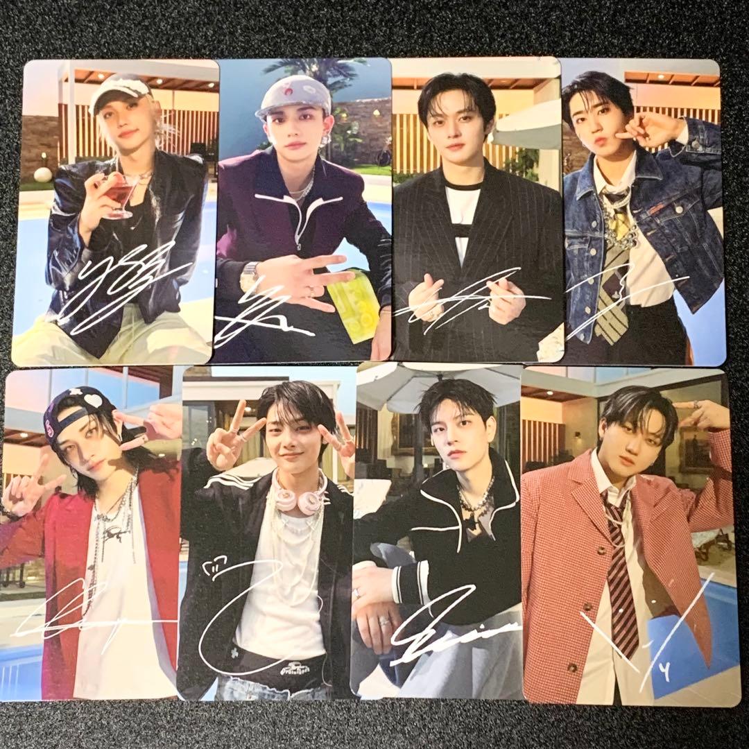 StrayKids DO IT HMV ラキドロ A サイン 8種 コンプ StrayKids DO IT HMV ラキドロ A 8種 コンプ 一部サイン① Stray Kids