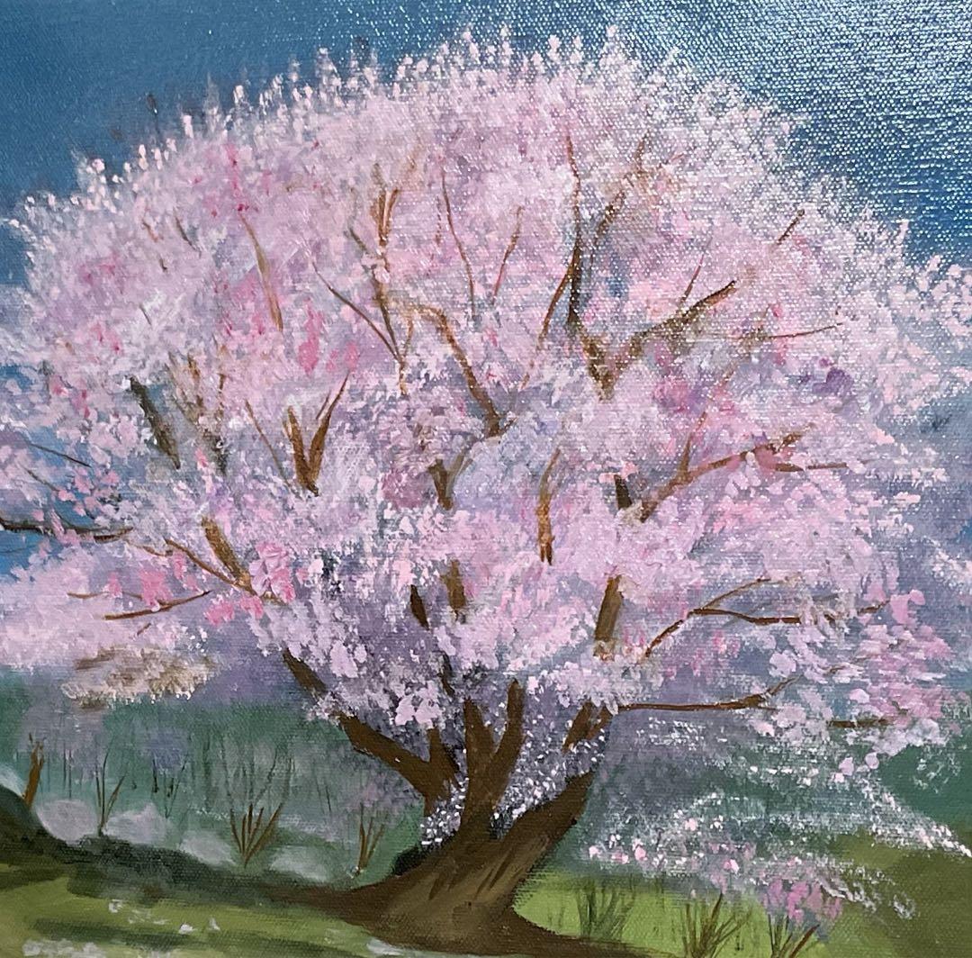 油彩画　「　大王さくら　」原画　3Dキャンパス 新世代3Dソフト 六角大王Super6 Windows版 | CLIP STUDIO