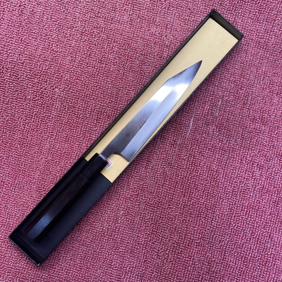 銀三 両刃 特製万能型ペティ包丁 150㎜ 5寸