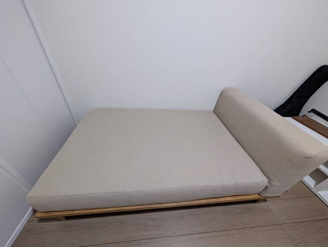 SIEVE レクトユニット ベージュ　ロングのみ② SIEVE】レクト ユニット3人掛け カウチソファ｜berse