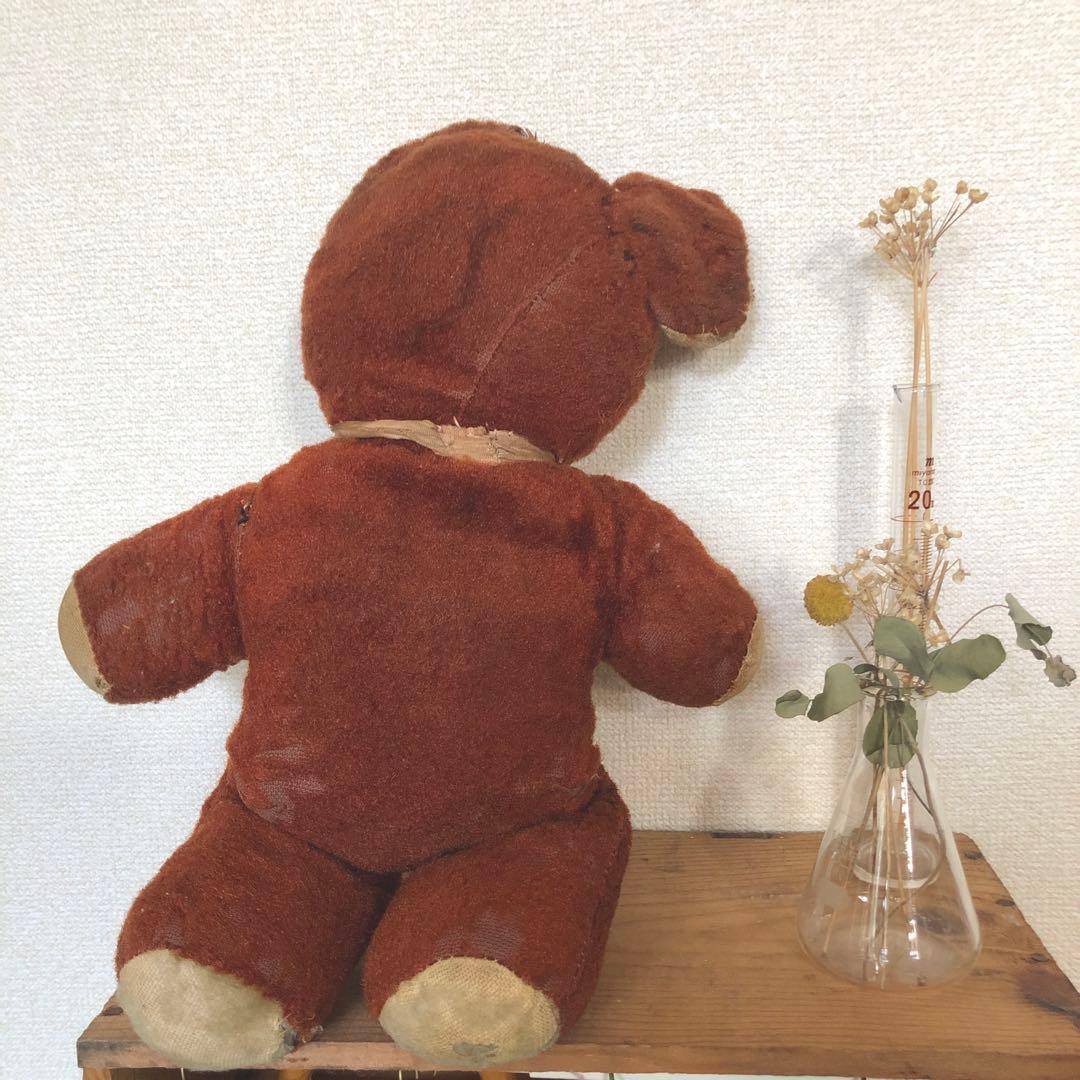アンティーク ラバーフェイス ドール ぬいぐるみ ヴィンテージ クマ