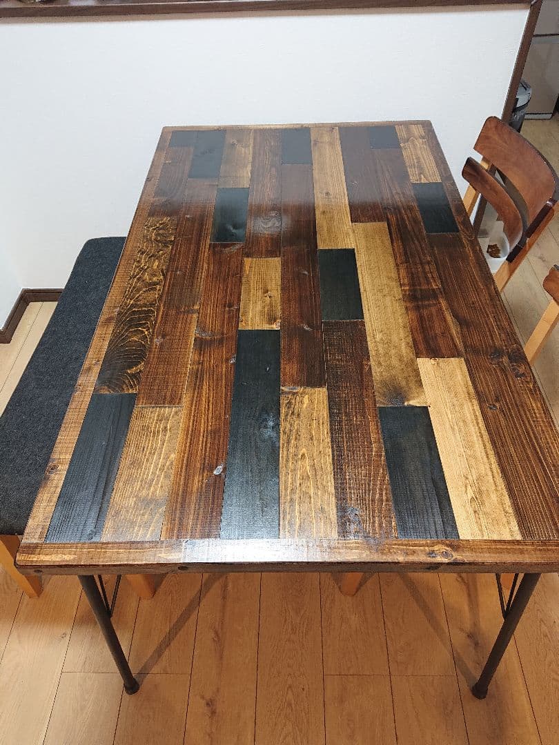 ダイニングテーブルDIY 男前家具 hqdefault.jpg