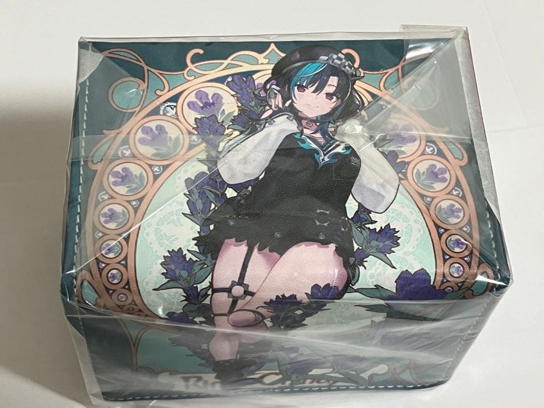 混沌の女神様 ホロライブ 合皮製デッキケース ミュシャ風 輪堂千速