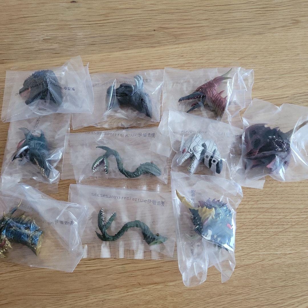一番くじ　ゴジラ　モンスターヘッドマグネット　10点セット 一番くじ ゴジラ 大怪獣列伝G G賞 モンスターヘッドマグネット 6種