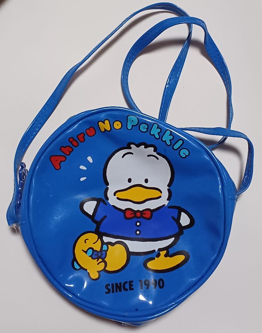 サンリオ　SANRIO　あひるのペックル　ポシェット　鞄 サンリオ あひるのペックル ぬいぐるみポシェット 痛バッグ カバン