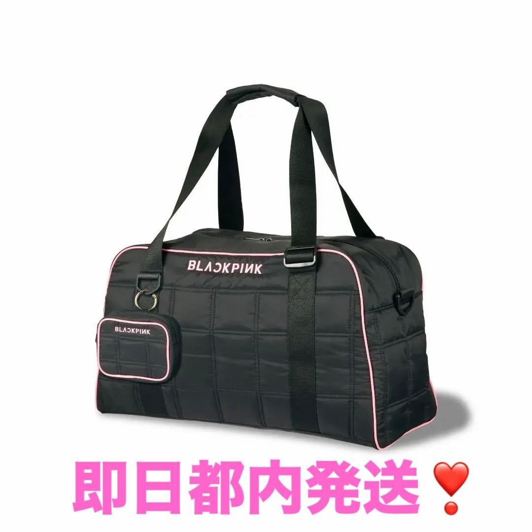 【新品未使用】ボストンバッグ&ポーチ BLACKPINK LOGO バック ボストンバッグ&ポーチ -BLACKPINK LOGO-（BLACK）