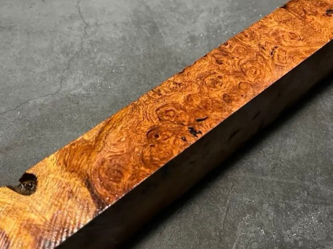 B美杢 花梨 瘤材 葡萄杢 板材 ペンブランク ハンドメイド素材 希少材