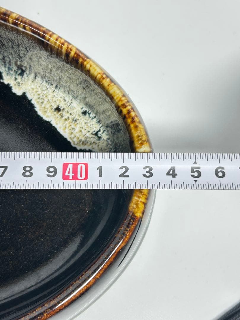 43.5x18x7 2.8kg 華道 生花 花器 フワラーベース 水盤 焼物