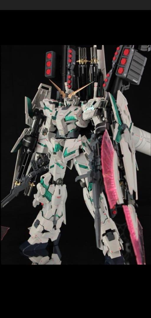 MG フルアーマーユニコーンガンダム ver.ka 改修塗装完成品 欠品あり RX-0 フルアーマーユニコーンガンダムVer.Ka (MG) (ガンプラ) - ホビー