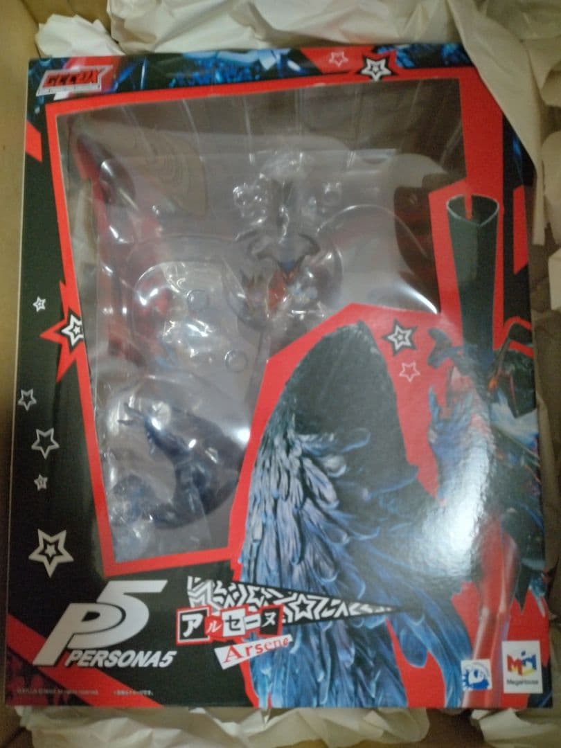 【新品未開封】メガハウス　ペルソナ5アルセーヌ Amazon.co.jp: メガハウス(MegaHouse) ゲームキャラクターズ