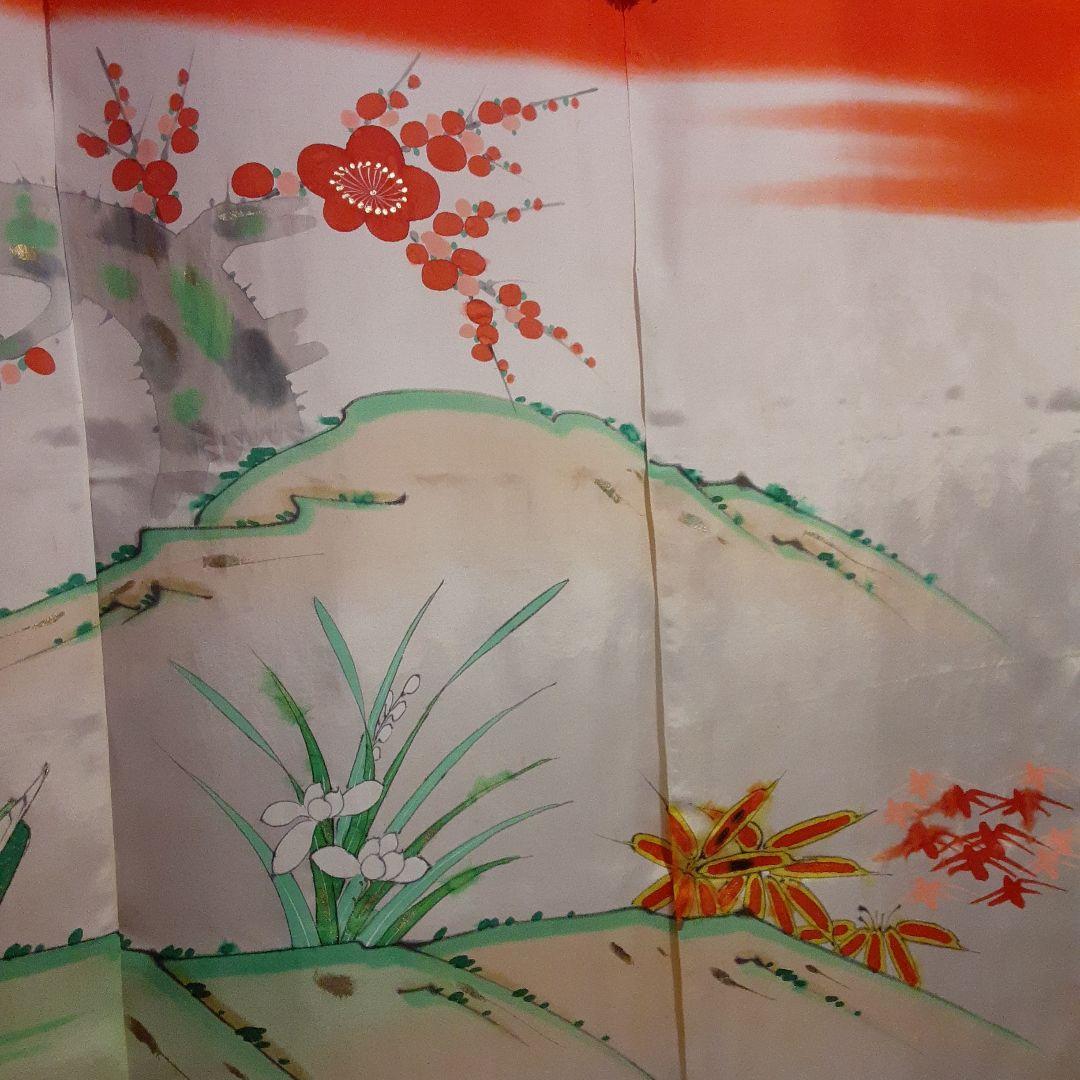 花嫁のれん 加賀のれん 郷土 おしどり - メルカリ