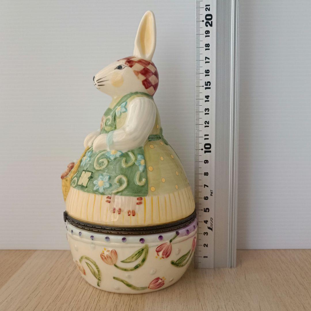 ビレロイ&ボッホ Villerndy&boch 高さ約20cm ウサギ陶器製置物 - メルカリ