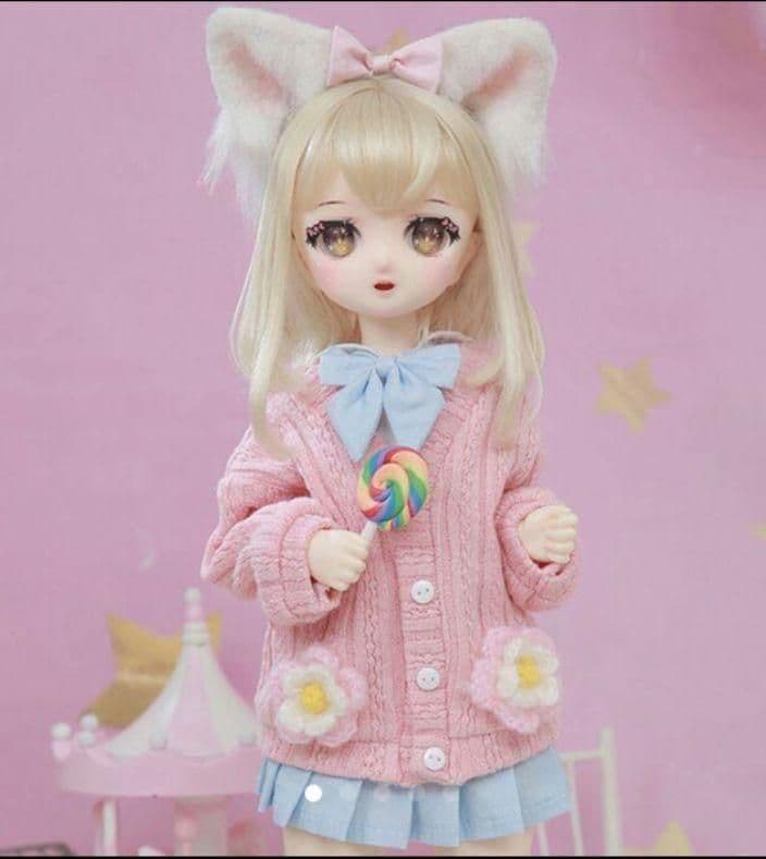 WS388 BJD 1/4ドール本体　球体関節人形 ハンドメイド 高級ブランドドール+衣装+BJD ドール 本体+フルセット 1/38球体関節
