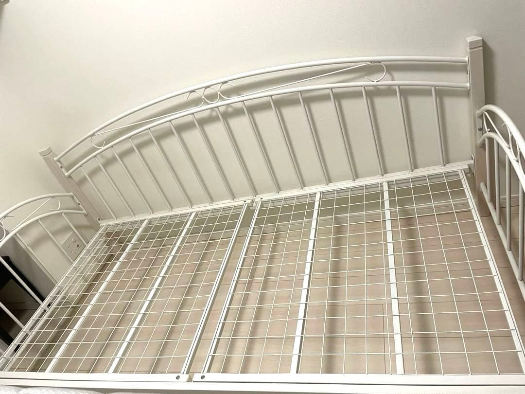 ニトリ★「シングルベッドフレーム」と「マットレス」 ニトリ（NITORI） 非課税 電動シングルベッドフレーム＋マットレス