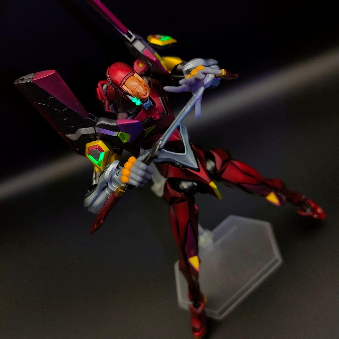 エヴァンゲリオン 弐号機 RG ESVシールド装備 アスカ 【全塗装完成
