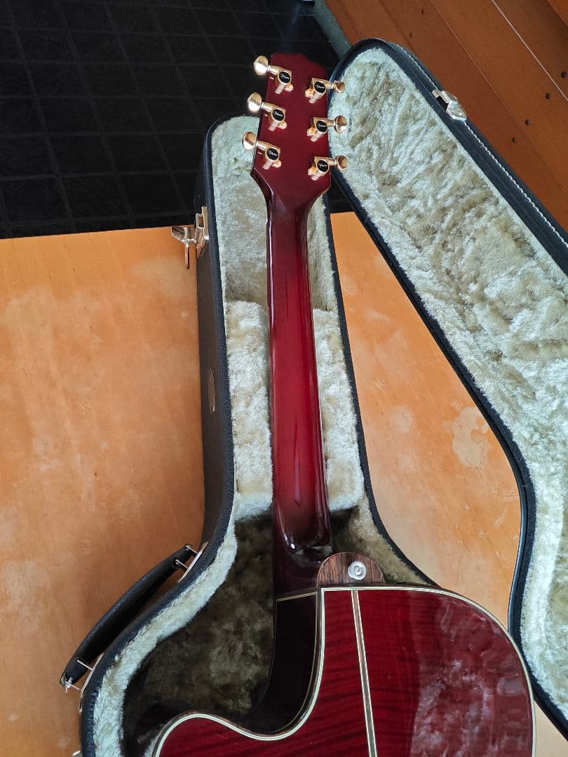 ナルト様専用【美品】タカミネ NPT115 杢目ワインレッド - メルカリ