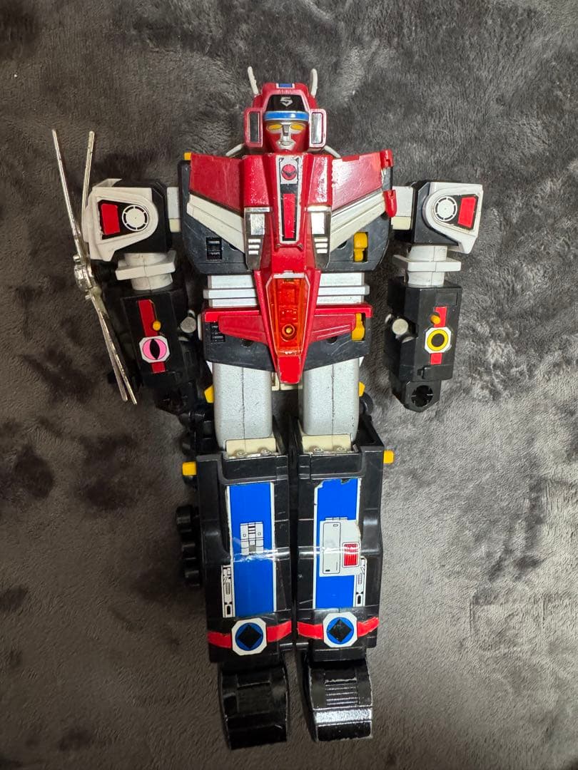 DX超合金 グレートファイブ 光戦隊マスクマン 昭和レトロ ロボ　ジャンク DX ChoGokin Great Five review 光戦隊マスクマン DX 超合金 グレート