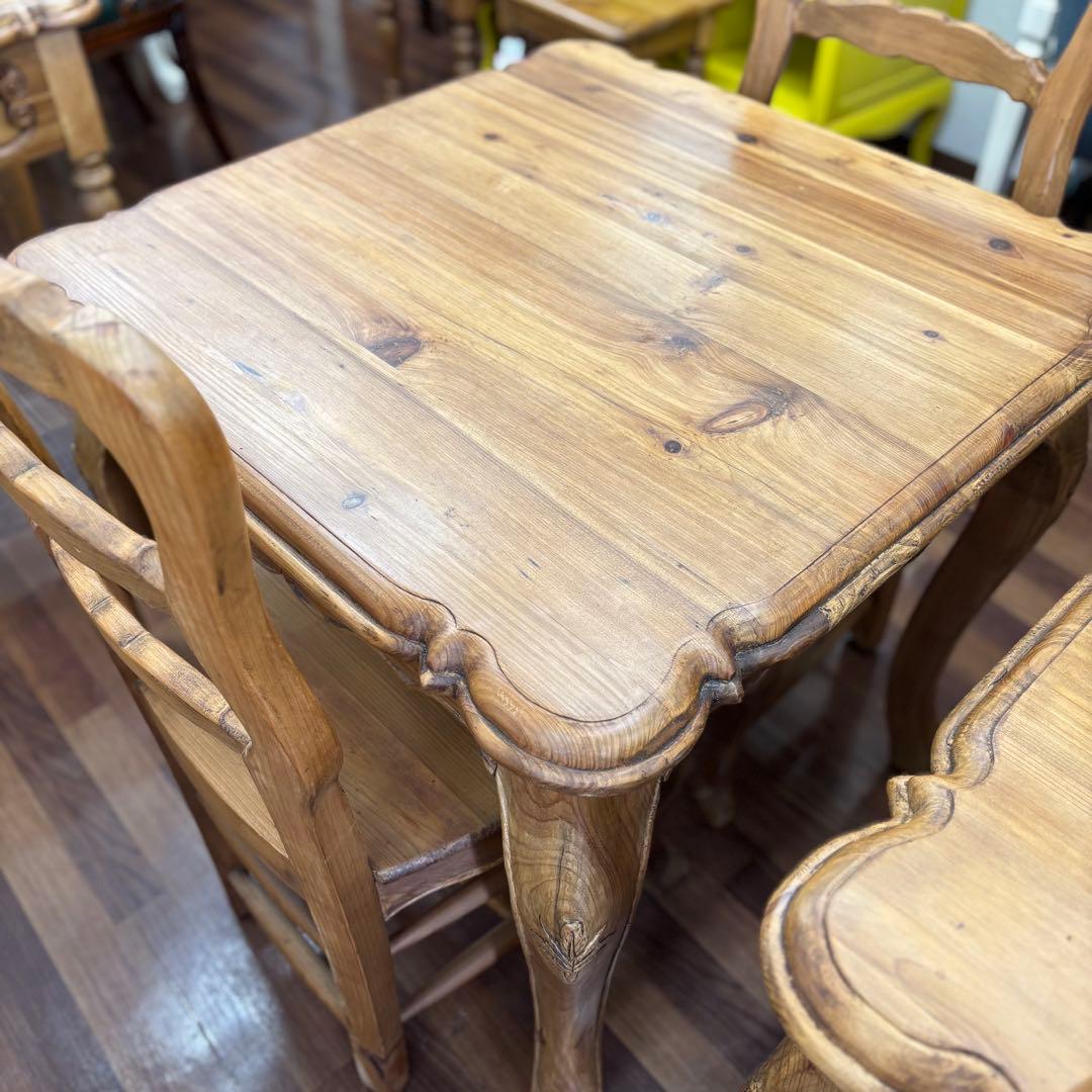 3点セット 正方形 モンサンミッシェル　ダイニングテーブル ダイニングテーブル 正方形 セラミック」の人気商品一覧 | 安い商品を