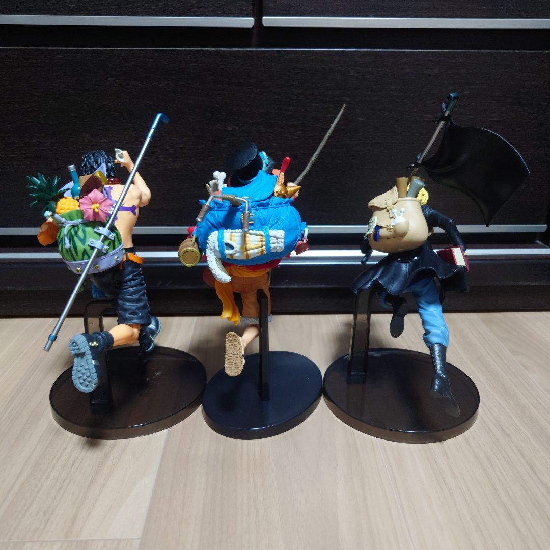 ワンピース マニア エース ルフィ サボ フィギュア 3体セット 箱なし