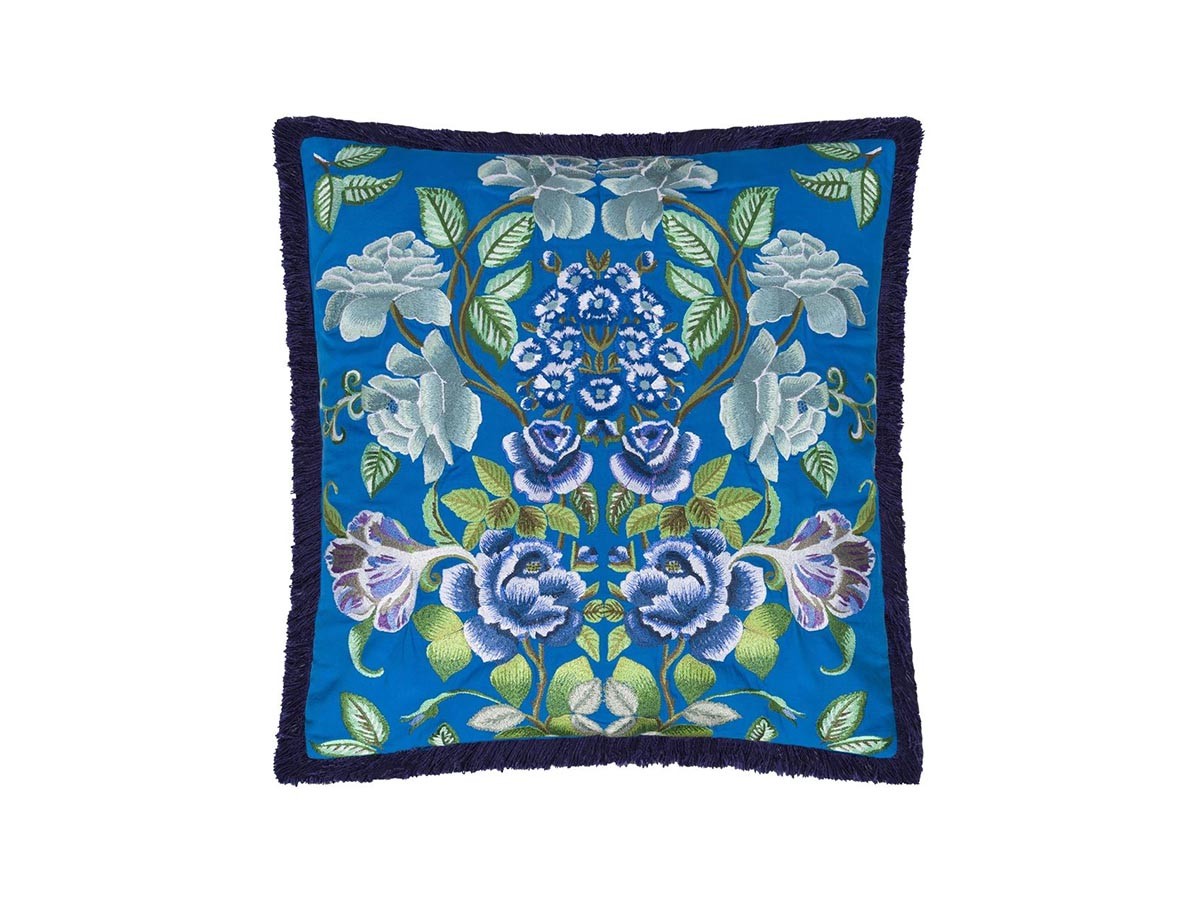 DESIGNERS GUILD Eleonora Embroidered Cushion / デザイナーズギルド