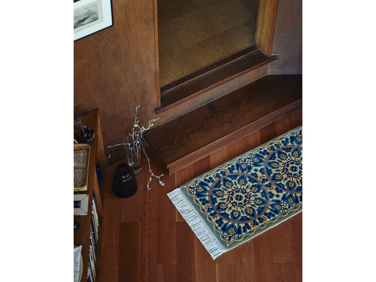 山形緞通 CLASSIC LINE ebikazura hosoge / やまがただんつう 古典